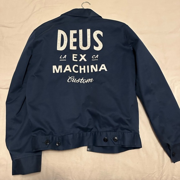 Deus Ex Machina Navy blue jacket M - Picture 1 of 2